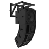 STEERABLES LINE ARRAY WALL MOUNT FOR INDOOR PERMANENTLY SUPPORTS SMALL &amp; MID-SIZE LINE ARRAYS